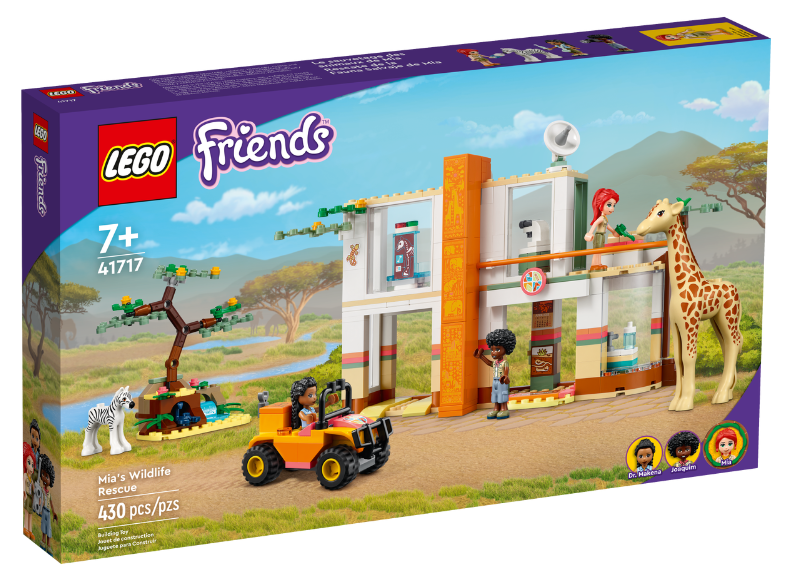 Lego Friends Рятувальна станція Мії для диких звірів 430 деталей (41717)