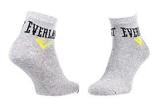Шкарпетки Everlast Quarter Socks 3-pack, сірі (оригінал)