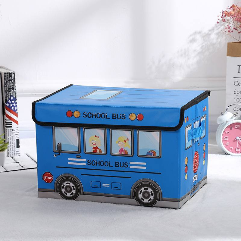 Ящик для зберігання іграшок R88098 Автобус Синій