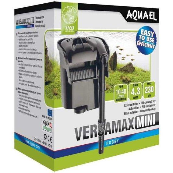 Фільтр підвісний, Aquael Versamax-mini, 235 л/год. Навісний зовнішній фільтр для нано акваріума