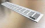Решітка 480/80мм вентиляційна алюміній колір білий, фото 2