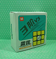 Крутиголов Кубик Рубіка 3х3 QiYi Thunderclap v3 M Чорний (001033)