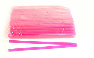 Клей для термопістолета 30см 0,7см кольоровий Малиновий