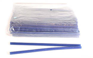 Клей для термопістолета 30см 0,7см кольоровий Синій