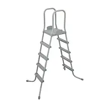Каркасний басейн Bestway 56966 (488х122 см) (5678 л/год, дозатор, драбина, тент), фото 6