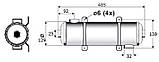 Теплообмінник Maxi-flo 60 кВт трубчастий AISI 316L, MF200 11366, фото 5