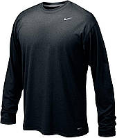 Мужская футболка с длинным рукавом Nike Legend, черная, 2XL