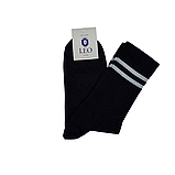 Шкарпетки Лео Теніс Sport Cotton 40-42 Чорний, фото 3