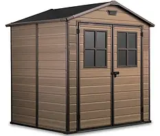 Пластикові сараї та будиночки