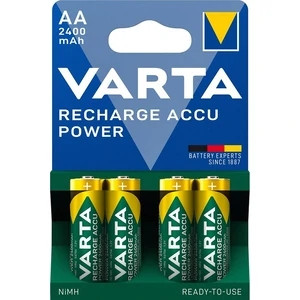 Акумулятори VARTA RECHARGE ACCU POWER  AA/HR6 2400mAh Ni-Mh (4шт)