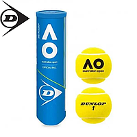 Мячи для большого тенниса Dunlop Australian Open 4 ball