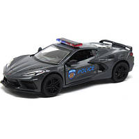 Машинка Kinsmart "Corvette Police", серый