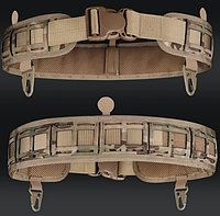 Ремінь розвантажувальний поясний + карабіни, РПС (86-114 см) Multicam