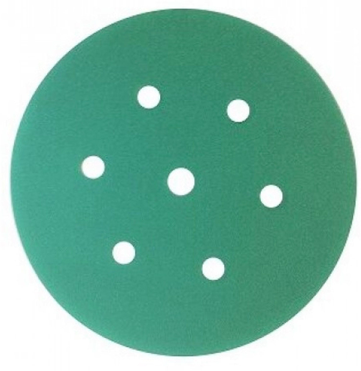 Круг шліфувальний абразивний на основі синтетичної плівки (7 отворів) SunMight Film, Ø150 мм P1200, фото 1