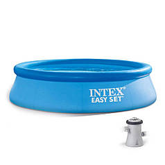 Надувний басейн Intex 28122 (305х76 см) (Картриджний фільтр-насос 1250 л/год)