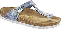 4-4.5 Shiny Snake Sky Женские шлепанцы Birkenstock