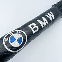 Вставка ущільнювач між сидіннями BMW (БМВ) Карбон Шкіра, фото 4