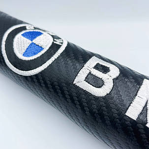 Вставка ущільнювач між сидіннями BMW (БМВ) Карбон Шкіра, фото 3