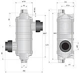 Теплообмінник HT titanium 75 кВт спіральний з термопластику 11324, фото 3