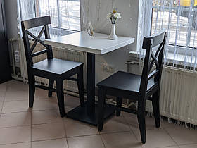 Комплект стіл "Cерія 1" і два стільці "Коффі"