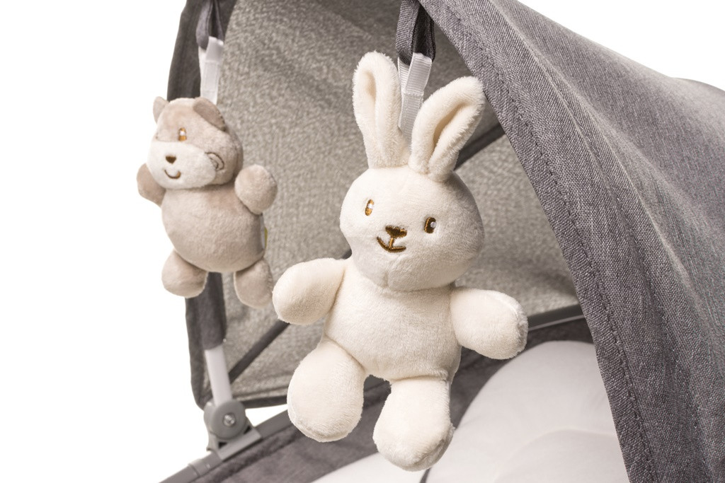 Укачивающий центр 4baby ROCK'N Relax XXIII Grey - фото 8 - id-p1788794507