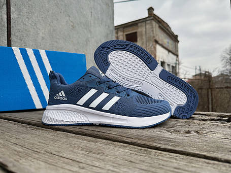 Чоловічі кросівки Adidas Climacool Blue сині, фото 1