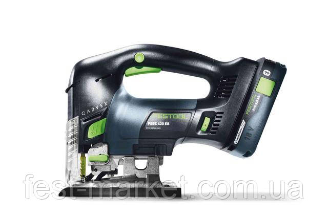 Акумуляторний маятниковий лобзик CARVEX PSBC 420 EB-Basic Festool 576530