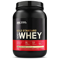 Протеїн Optimum Nutrition 100% Whey Gold Standard 909 г ванільне морозиво