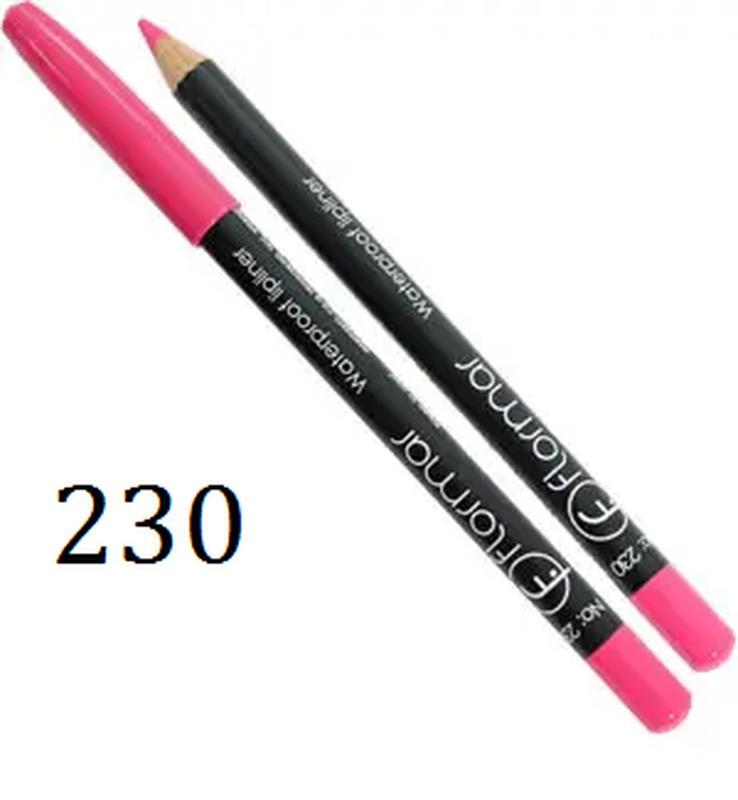Олівець для губ водостійкий Flormar Waterpoof Lipliner №230, 1,7 г