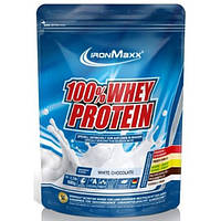 Сывороточный протеин IronMaxx 100% Whey Protein 500 г Белый шоколад