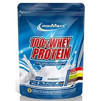 Сывороточный протеин IronMaxx 100% Whey Protein 500 г Малина