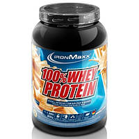 Сироватковий протеїн IronMaxx 100% Whey Protein 900 г солона карамель