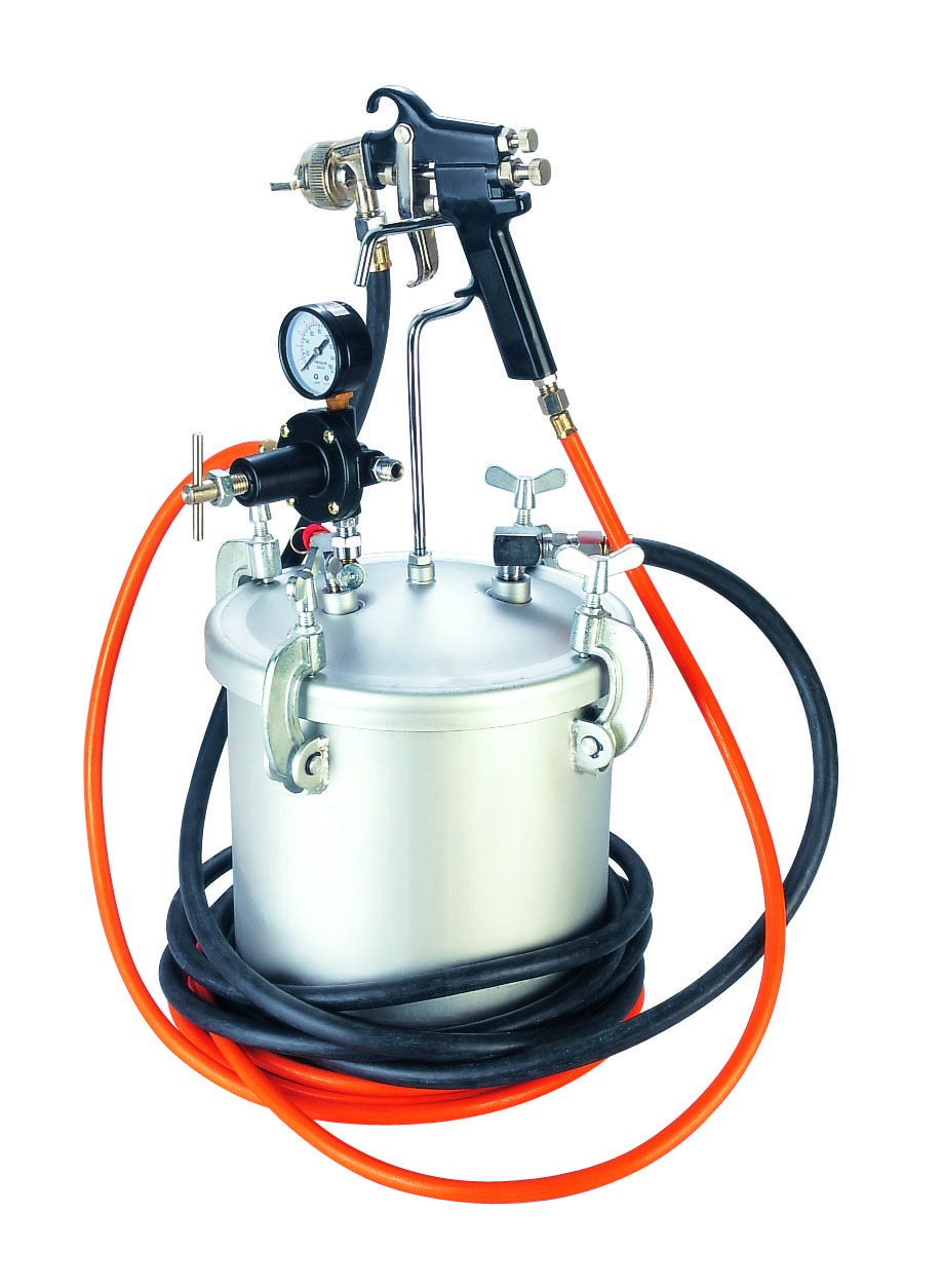 Бак нагнітальний пневматичний 8 л із фарбопультом AUARITA PT-8-2.0