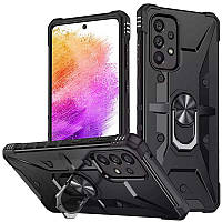 Ударостійкий чохол Pathfinder Ring для Samsung Galaxy A53 5G Чорний / Black