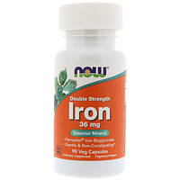 Железо NOW Foods Iron Ferrochel(r) 36 мг 90 веган капс