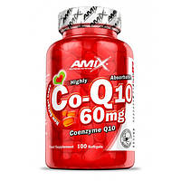 Коэнзимы Q10 Amix Coenzyme Q10 60mg 100 софт гель