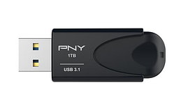 Флешка PNY 1TB Attache 4 USB3.1 Black (FD1TBATT431KKEF)