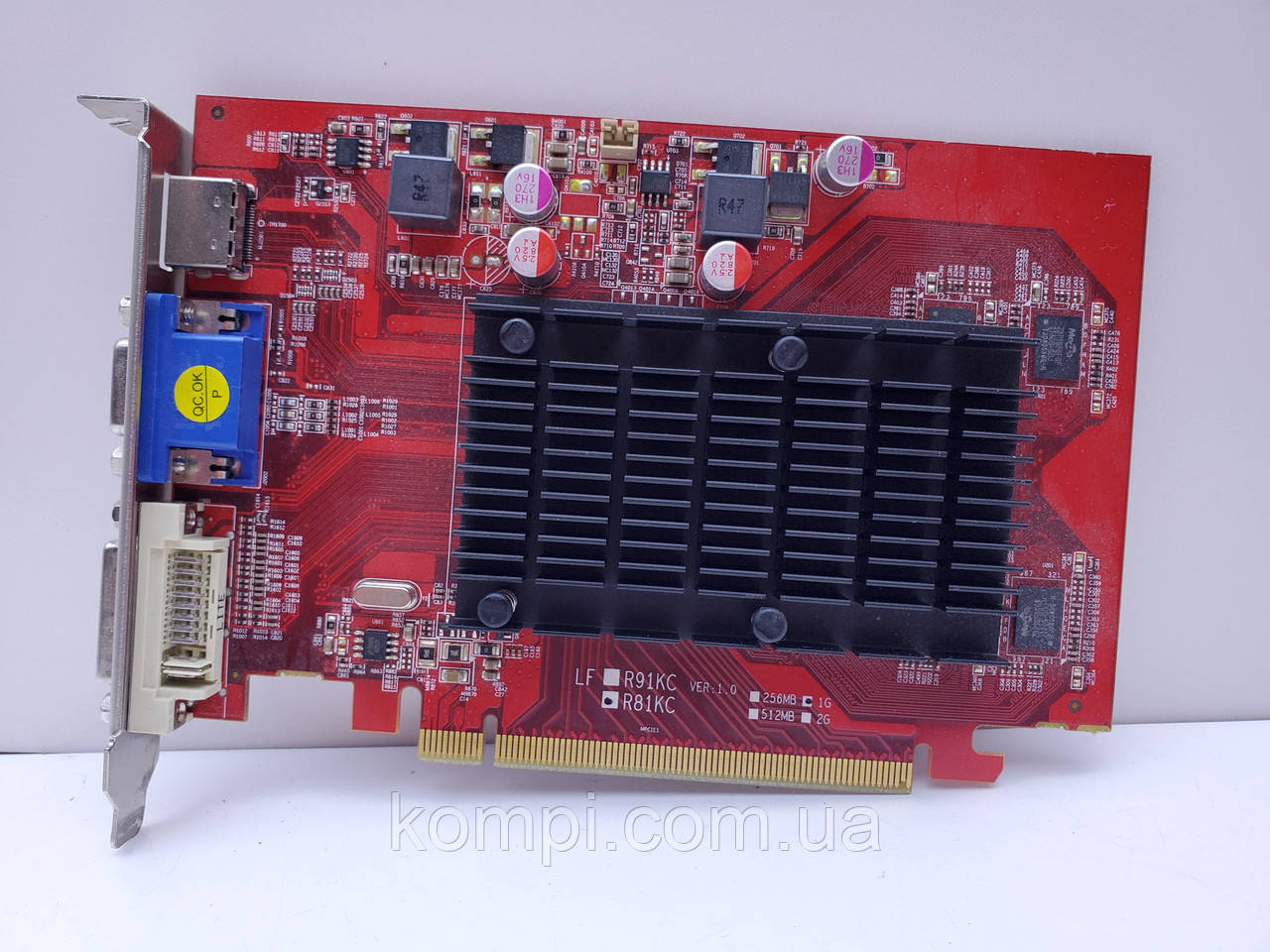 Відеокарта ATI Radeon HD 5450 1GB PCI-e HDMI