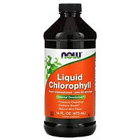 Хлорофил NOW Foods Liquid Chlorophyll & Mint - 473 мл