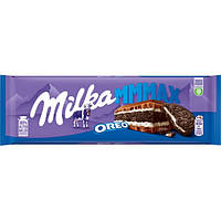 Шоколад Milka Oreo молочная начинка и хрустящее печенье орео 300г