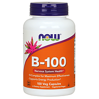 Витамины группы B NOW Foods Vit B-100 100 веган капс