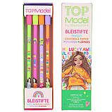 Набір олівців TOPModel з верхньою гумкою SELFLOVE (12088), фото 2