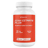 Цинк Sporter Zinc 30 citrate plus 120 капс