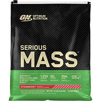 Гейнер Optimum Nutrition Serious Mass 5,44 кг Клубника