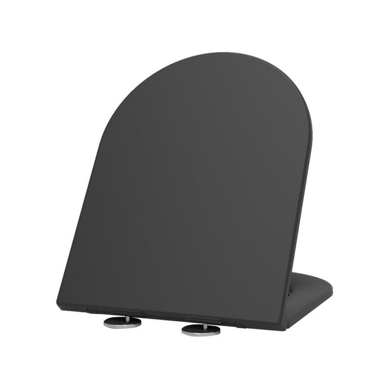 Сидіння для унітазу Qtap (Robin, Scorpio) з мікроліфтом Slim QT99HY2049MB, фото 1