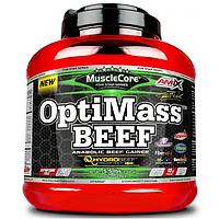 Гейнер Говяжий Amix OptiMass Beef Gainer 2.5 кг Шоколад