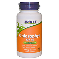 NOW Foods Chlorophyll 100 мг - 90 капс