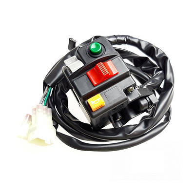 Оригінальний блок перемикачів на руль лівий для квадроциклів Segway Snarler AT6 A04M52100001