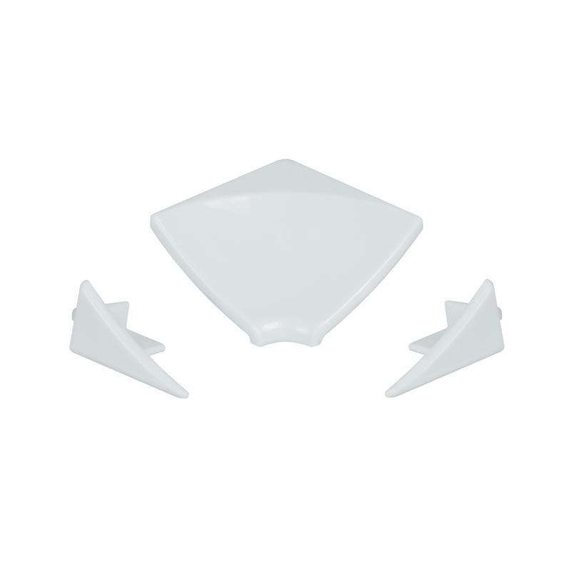 Набір накладок + з'єднання для декоративних планок Qtap Water cover Set 03, фото 1