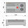 Електронний стабілізатор напруги НСТ-500 на 2 розетки, фото 2